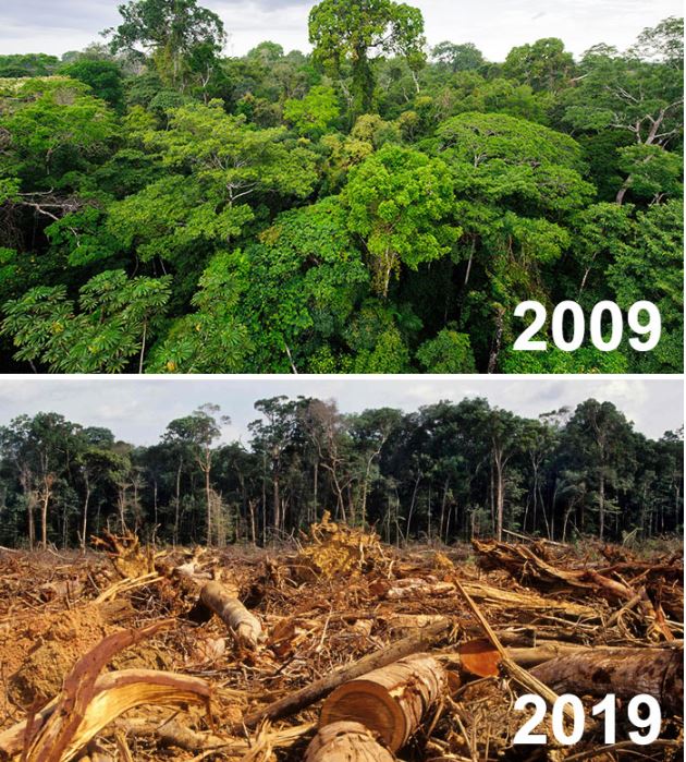 FOTO/Sfida e 10 viteve, ja si është katandisur Toka brenda një dekade