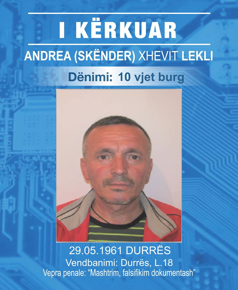 FOTO/Publikohet lista ‘e zezë’, kush janë të kërkuarit në Qarkun e Durrësit, mes tyre një grua