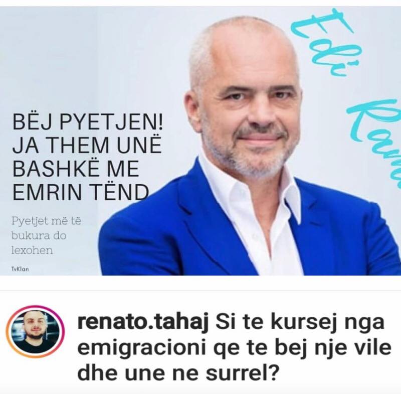 Ish-kryeministri: Një pyetje asgjesuese për Edvin Hajninë!