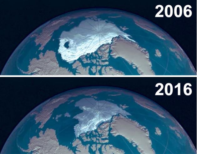 FOTO/Sfida e 10 viteve, ja si është katandisur Toka brenda një dekade