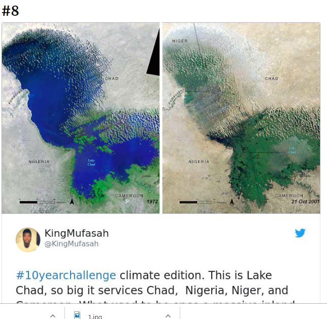 FOTO/Sfida e 10 viteve, ja si është katandisur Toka brenda një dekade