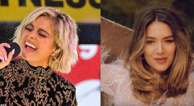 Bebe Rexha dhe Elvana Gjata veshin të njëjtin fustan