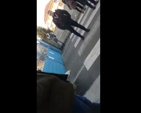 VIDEO/Kyçet Universiteti Bujqësor, policia paralajmëron studentët: Do ndiqeni penalisht