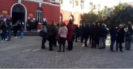 Në mbështetje të studentëve, pedagogët e Filologjisë në grevë