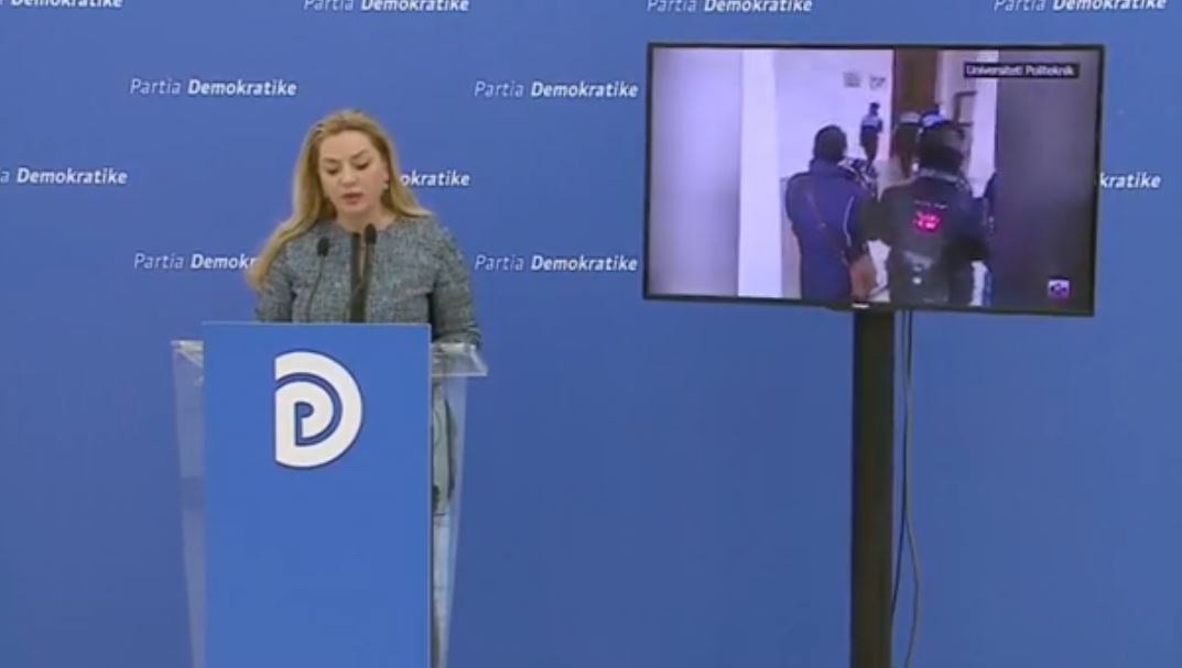 VIDEO/Policia në Fakultete, reagimi i ashpër i PD: Herët a vonë do të përgjigjeni para ligjit