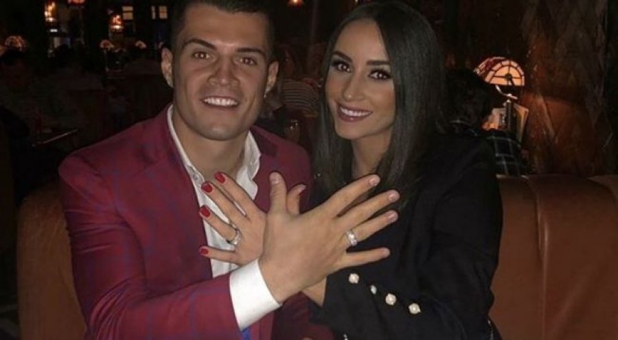 FOTO/ Granit Xhaka uron me bashkëshorten, ja si ishin veshur
