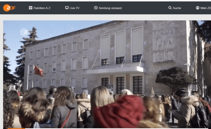 “ZDF” jehonë protestës së studentëve: “Protestuesit kanë popullin me vete”