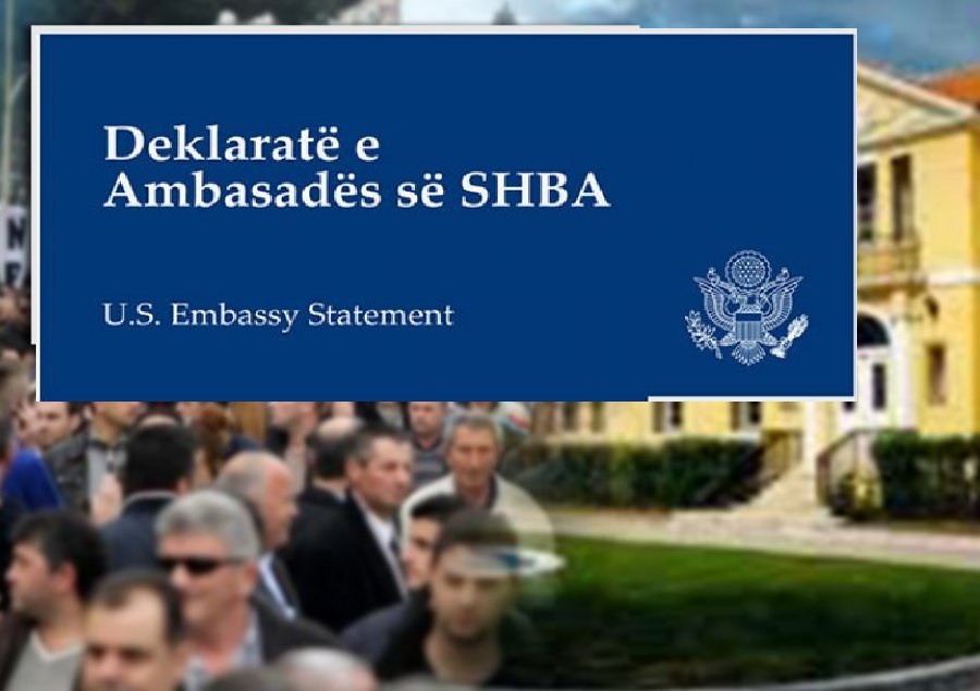 Protesta e opozitës, reagon Ambasada e SHBA: E drejta e qytetarëve për tu mbledhur