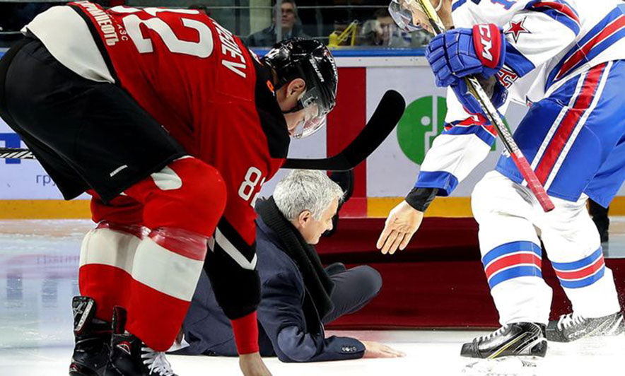 VIDEO/Incidentet për Mourinhon nuk kanë fund, ish-trajneri mezi mbahet në këmbë