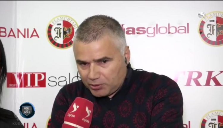 Tensione në Vlorë, tifozët përplasen jashtë me trajnerin mik