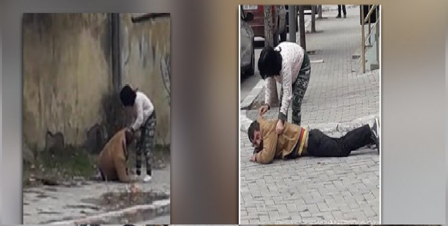 VIDEO +16/ Ndodh në Pogradec! Gruaja masakron burrin në sy të fëmijëve