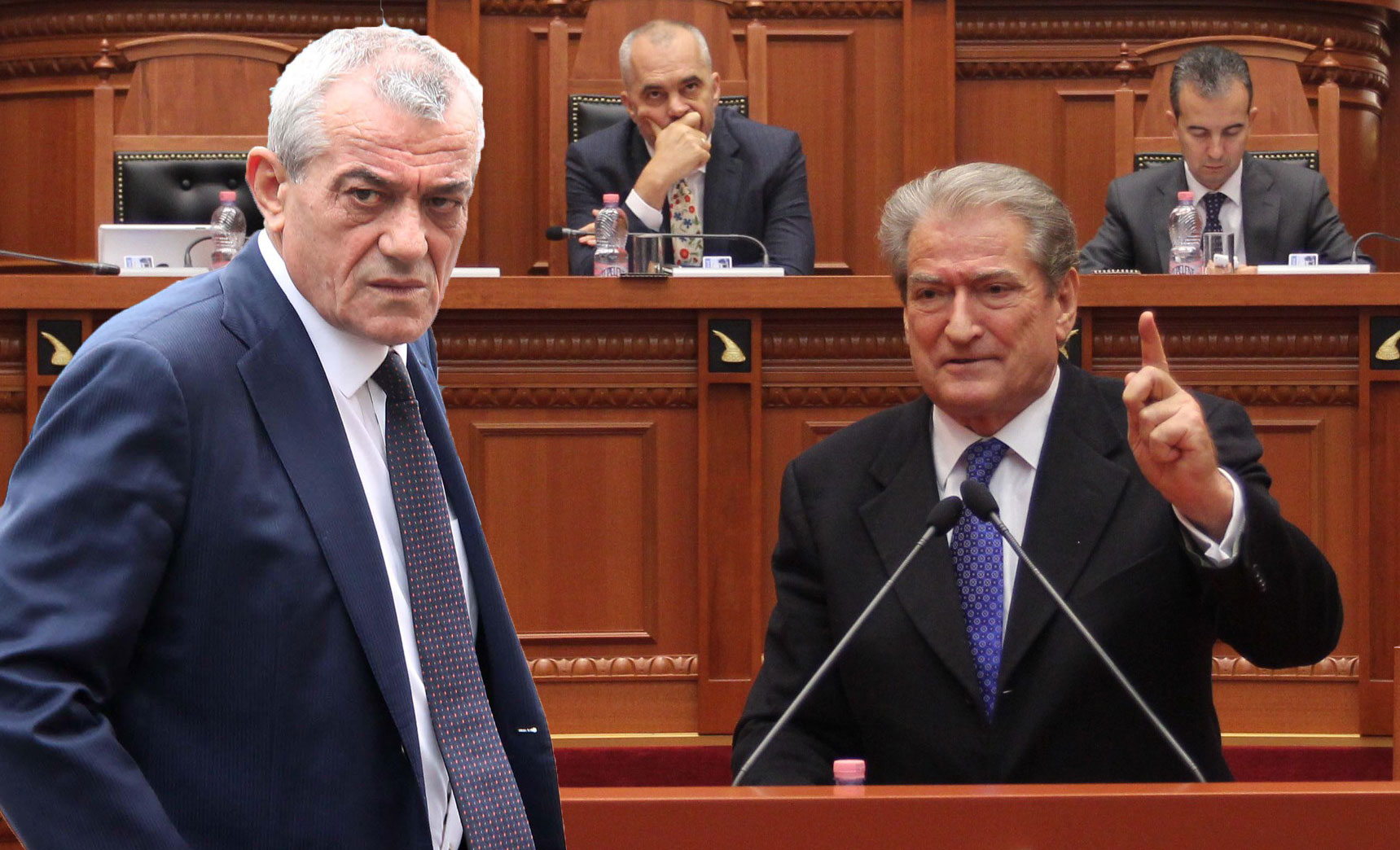 FOTO/ Anulimi i seancës së Parlamentit, Berisha: Ruçi, hera e dytë që ikën si grua