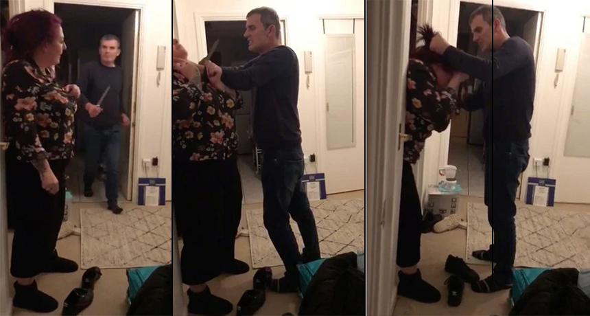 I vë thikën në fyt gruas, historia e shqiptarit vrasës po bën bujë në Angli