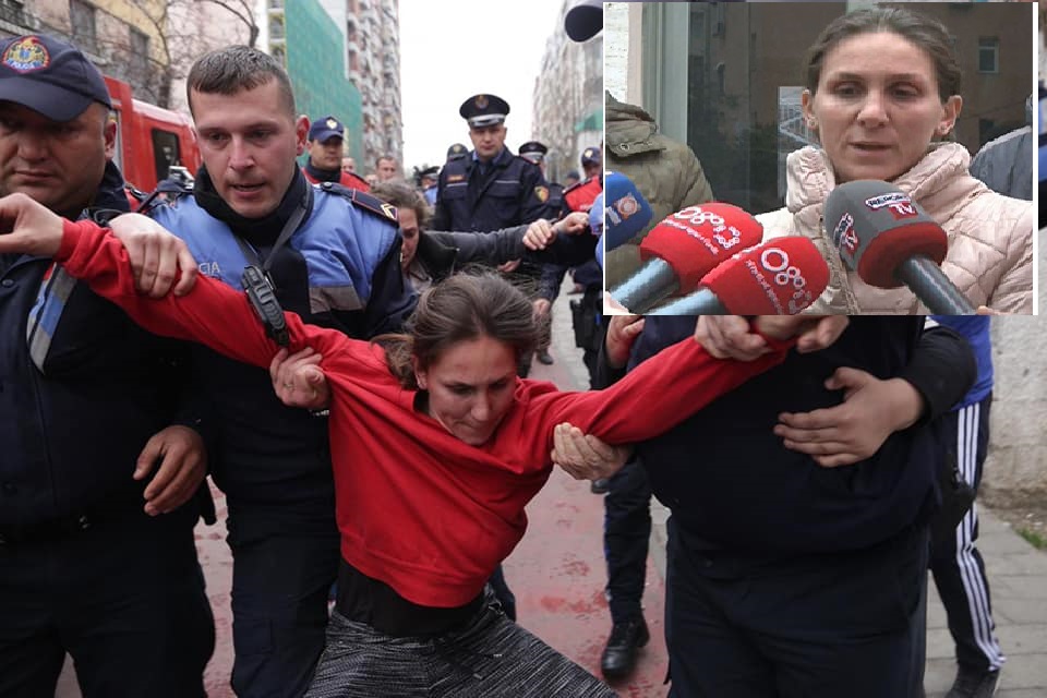 Kjo është Blerta! Dje mbrojti pronën, sot efektivja e Shqiponjave pezullohet nga detyra