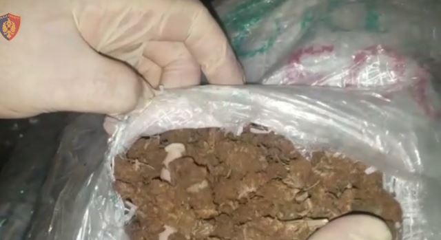 Arrestohen babë e bir në Fier, 31 kilogramë drogë në banesë