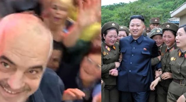 “Mos na shqyeni”/ Ngjashmëria e frikshme mes Ramës dhe Kim Jong Un, ja pamjet