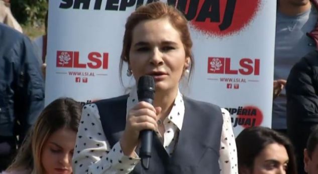 Monika Kryemadhi nga Lezha: Do vazhdojmë të luftojmë, asnjë hap pas…