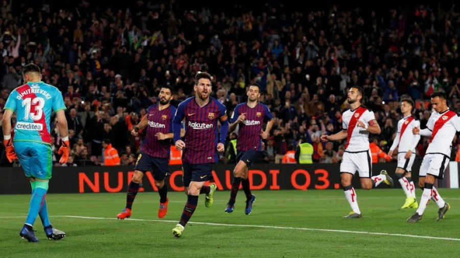Barcelona fiton me përmbysje në La Liga, Messi shkëlqen