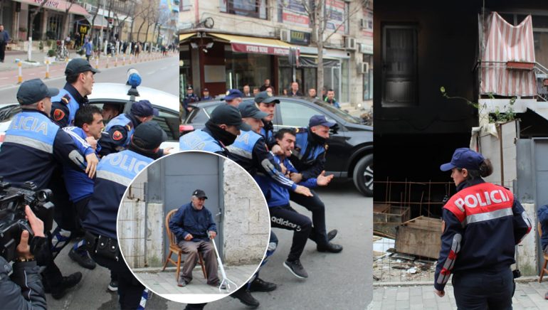 Tërhiqen përmbaruesit dhe policia, banorët tek Petro Nini: Nuk dorëzohemi