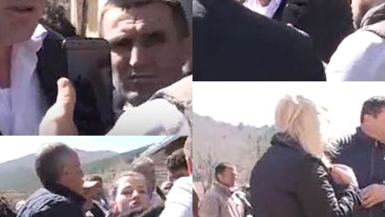 VIDEO/Punonjësi i bashkisë i thyen telefonin qytetarit, Nikolla ndërhyn: Qetësohu zemër