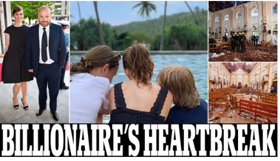 FOTO/Mes viktimave në Sri Lanka, edhe 3 fëmijët e miliarderit danez