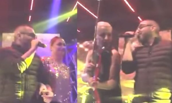 VIDEO/ “Kjo qeli po më mundon se rinia po më shkon”, Berisha tallet keq me “karaoken” e Tahirit