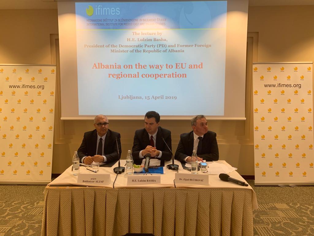 Basha nga Sllovenia: “Monitorim efektiv i reformave të Sundimit të Ligjit edhe në Shqipëri”