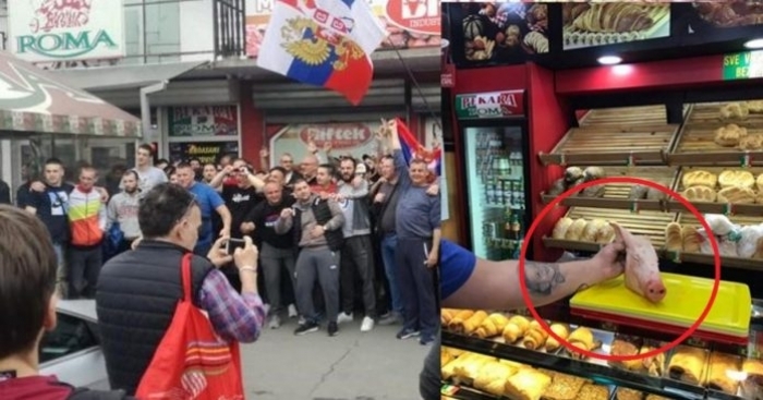 Bukëpjekësi shqiptar detyrohet të ikë nga Serbia, e sulmuan pasi bëri “shqiponjën” me duar