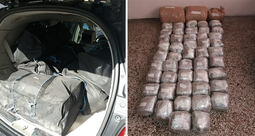 Greqi, kapet 44-vjeçari shqiptar, kishte mbushur “Benz”-in me çanta me drogë