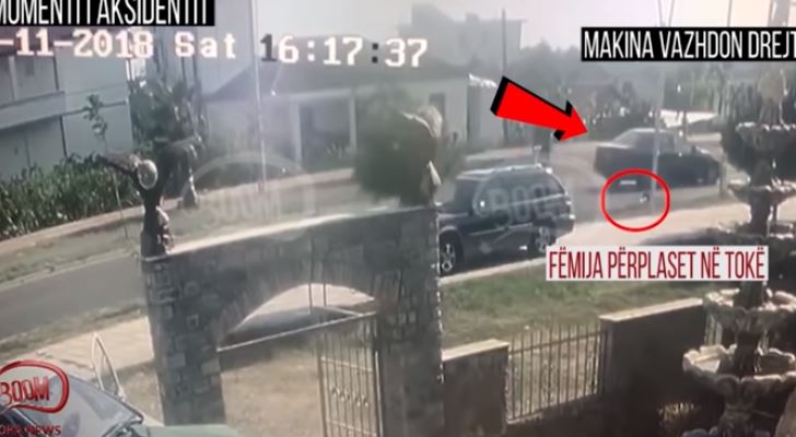 VIDEO/Publikohen pamjet e aksidentit tragjik, fëmija fluturon në ajër pas përplasjes