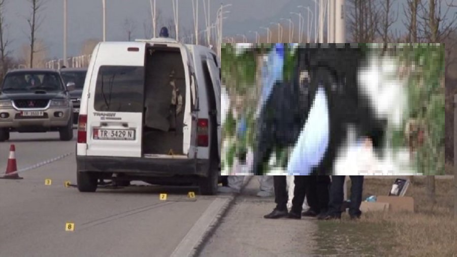 FOTO/ Pamje të rënda, me veshje të zezë dhe antiplumb, ja si u gjet viktima në Rinas