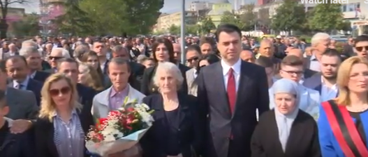 VIDEO/Ceremonia përkujtimore e 2 Prillit, Basha në Shkodër: Nderim përjetë 4 heronjve të demokracisë