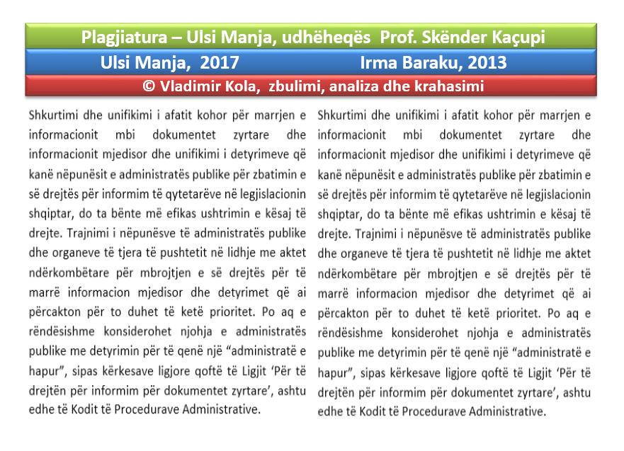 FOTO/ Skandali me plagjiaturat, Ulsi Manja me doktoraturë të kopjuar