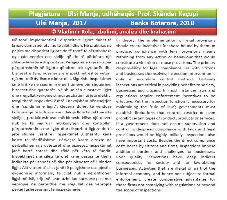 FOTO/ Skandali me plagjiaturat, Ulsi Manja me doktoraturë të kopjuar
