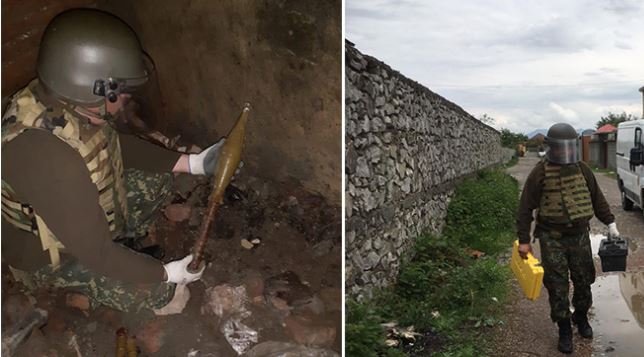 FOTO/Po pastronte magazinën në Shkodër, pronari gjen predha luftarake të 1997