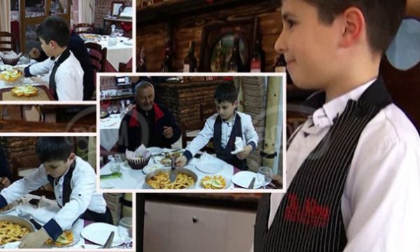 Historia e 8 vjeçarit që punon si kamarier tek gjyshi: Lekët i ruaj që t’i blej dhurata motrës e vëllait