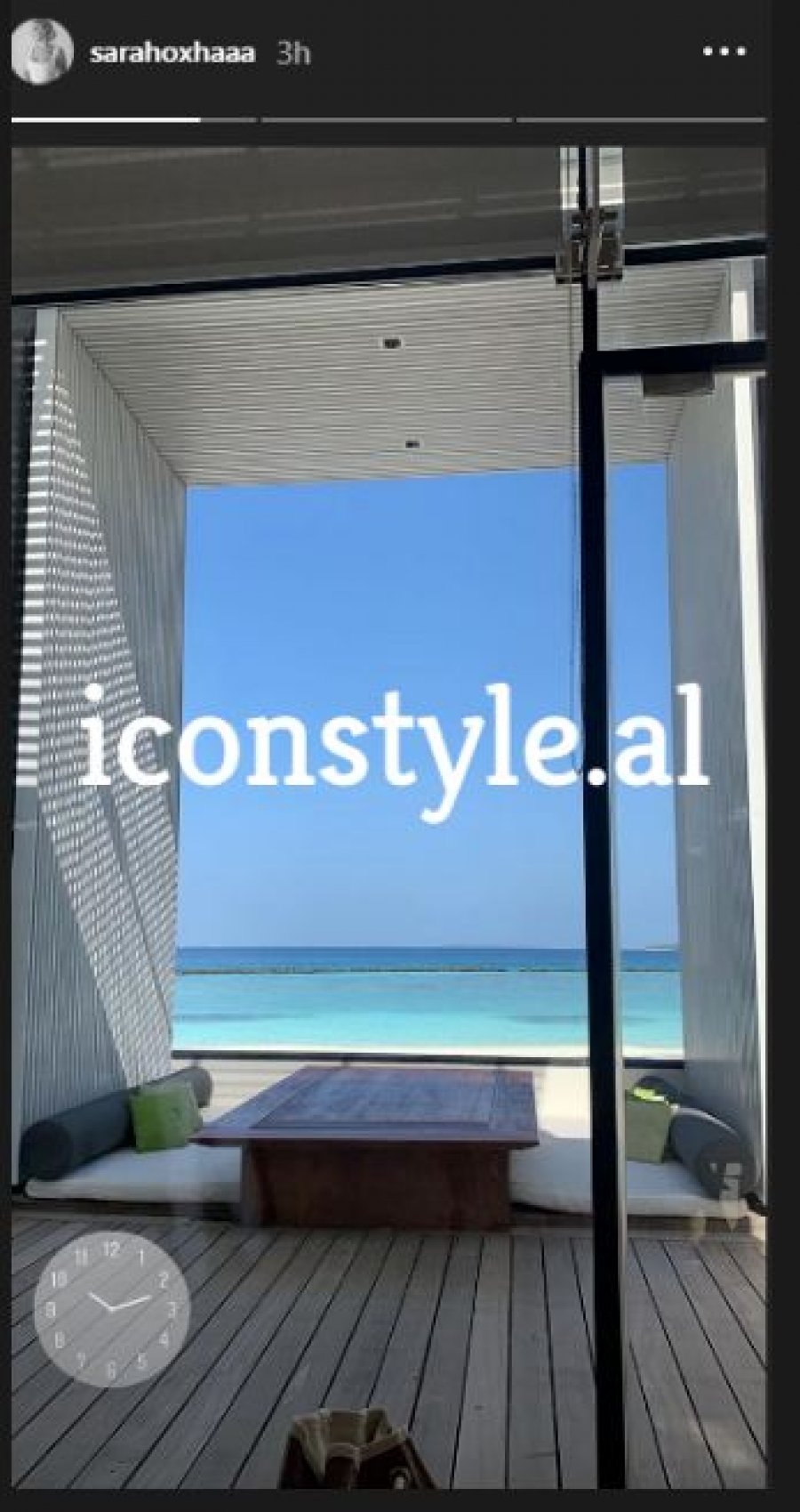 FOTO/Sara Hoxha e “teproi”, pushime në resortin super të shtrenjtë me familjen e saj