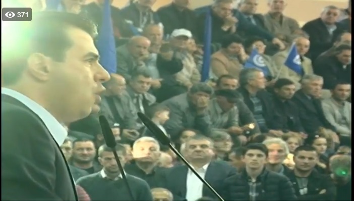 VIDEO/ Basha në Shkodër për antarësimet e reja, mikëpritje masive nga qytetarët