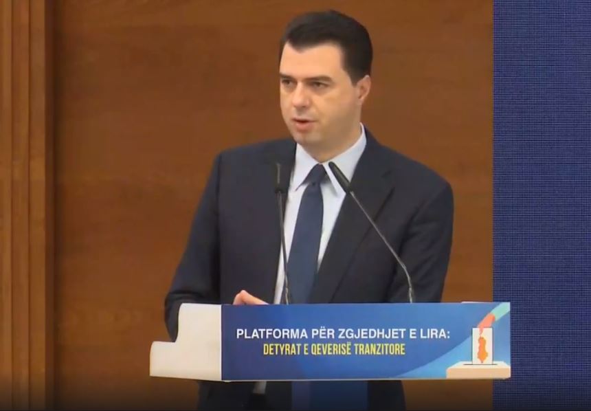 Si do të jetë qeveria tranzitore, Basha jep detaje: Jo koalicion opozitë-PS…