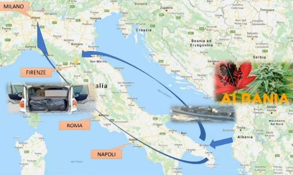 VIDEO/ Dërgonte drogë me gomone në Itali, ja kush është shqiptari i arrestuar sot