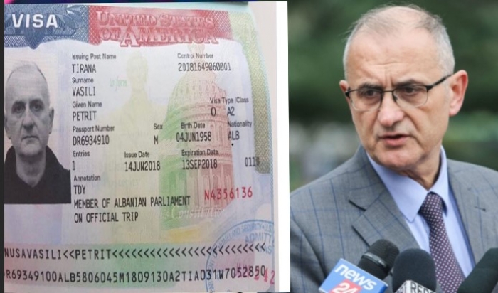 ‘Ja refuzoi Ambasada Amerikane’, Petrit Vasili publikon FOTO-n e vizës