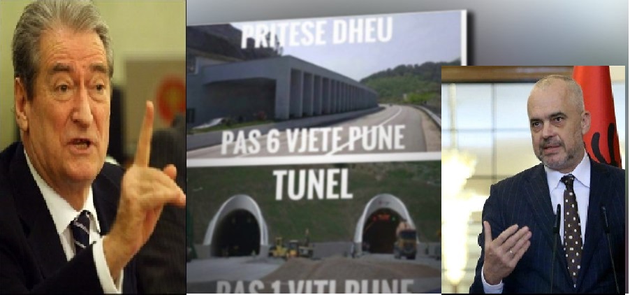 Sali Berisha: ‘Hajduti Rama, 100 metra tunel panoramik për 3.4 mln euro’
