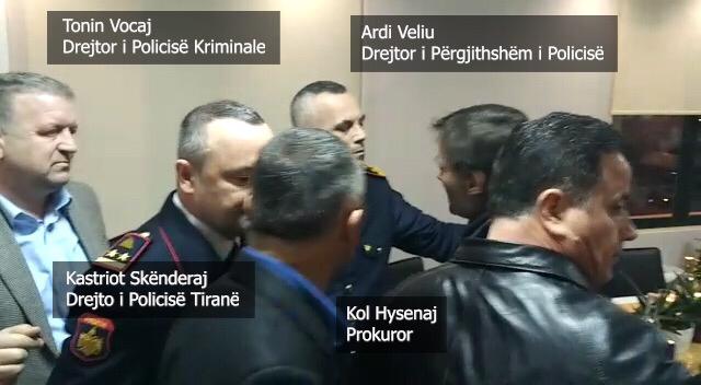 FOTO/Uiski dhe vodka, ja çfarë gjetën ish-deputetët e PD-së në Drejtorinë e Policisë