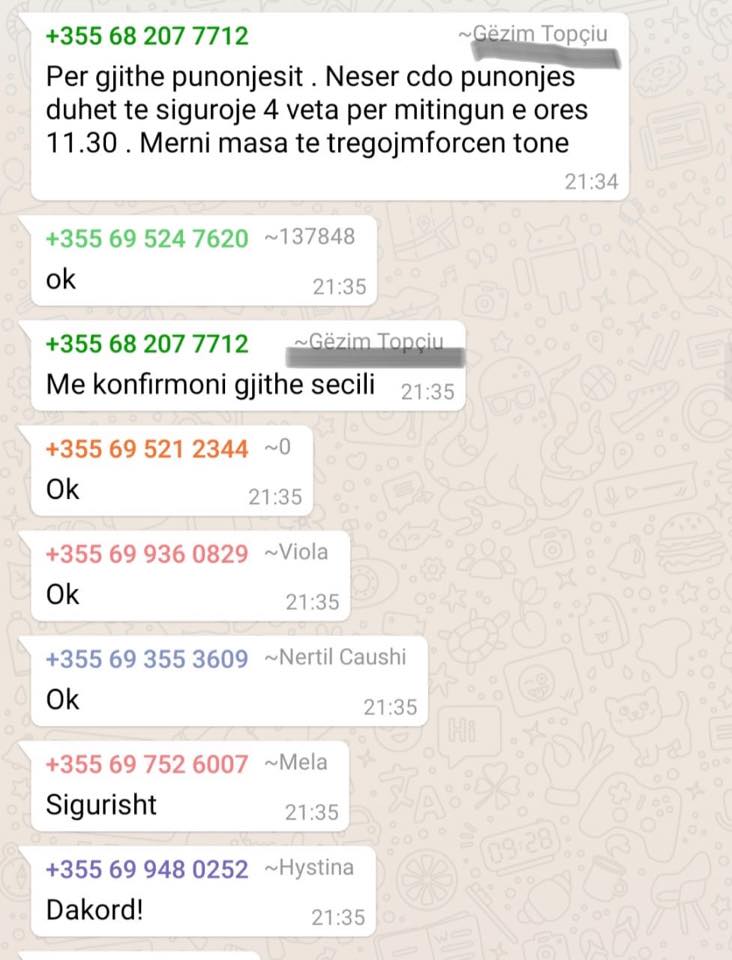 VIDEO/Zbulohen mesazhet private, kryebashkiaku: Sillni 4 vetë për familje, merruni me ata që nuk vijnë