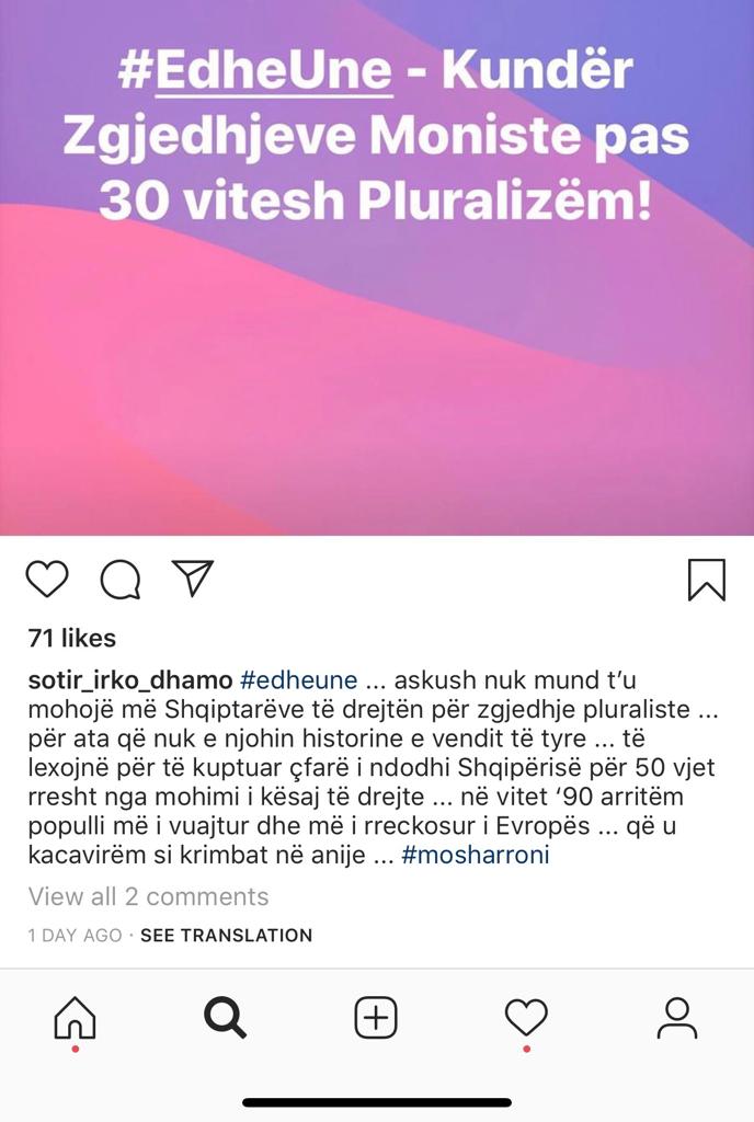 FOTO/”Nëse do të votoja, do më mallkonin me breza”, të tjerë intelektualë i bashkohen nismës ‘#Edheunë’