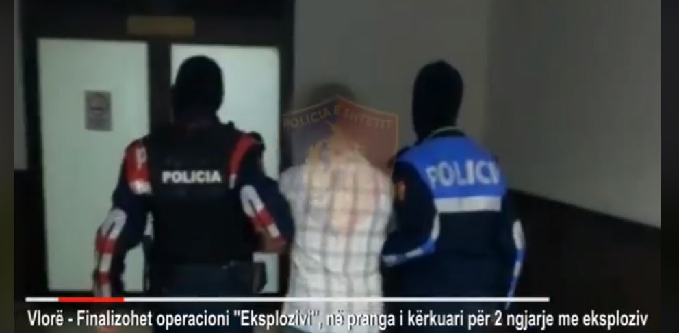 VIDEO/Kërkohej nga policia, kapet 42-vjeçari: I vuri tritolin diskos në Elbasan