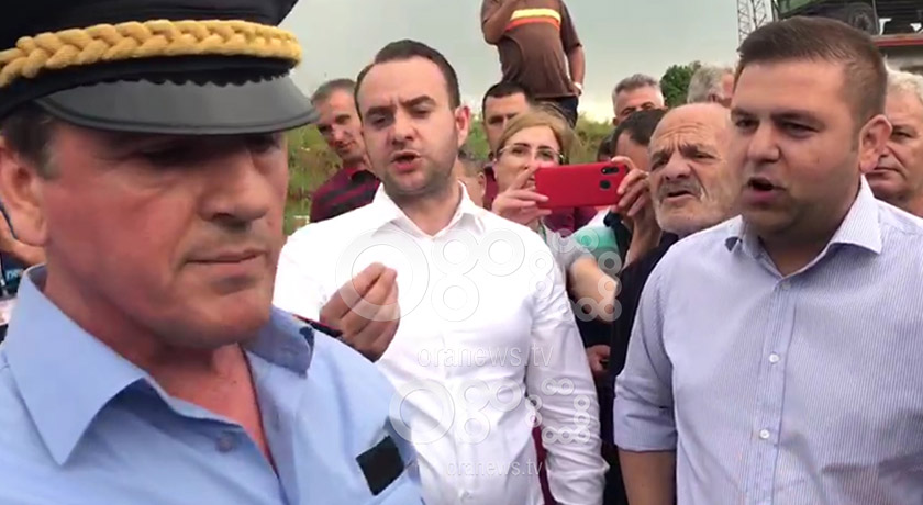 Rama pritet sërish me protesta në aksin Korçë-Pogradec, përplasje mes Balliut dhe policisë