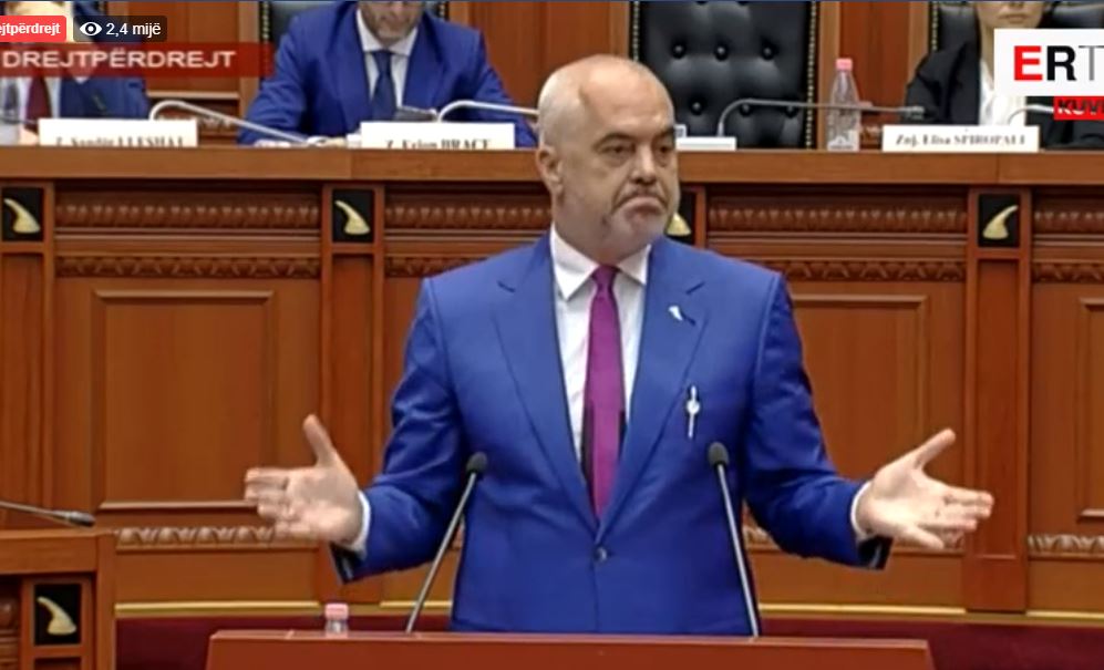 “Gjahu politik nuk jam unë”, Rama: Nuk dorëzohem as si Kryeministër, as si qytetar