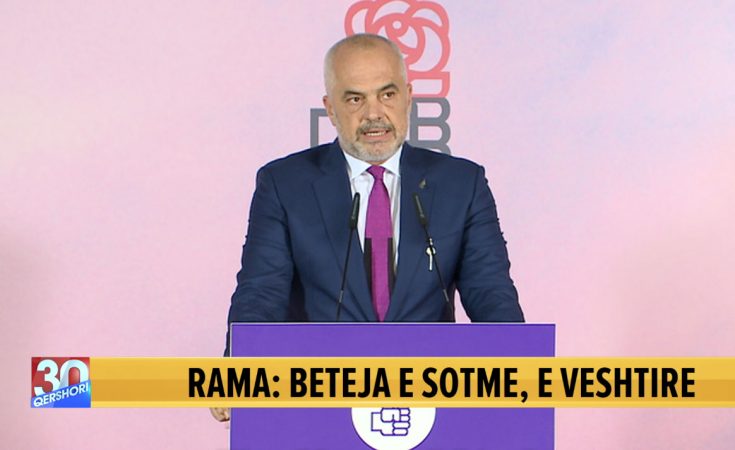 Rama mesazh simpatizantëve socialistë:“Ju dua shumë fare”