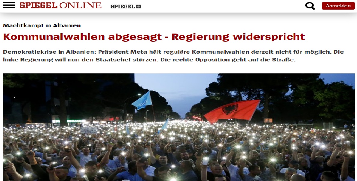 Tjetër gazetë gjermane flet për votëblerjen dhe mungesën e Gjykatës Kushtetuese në Shqipëri